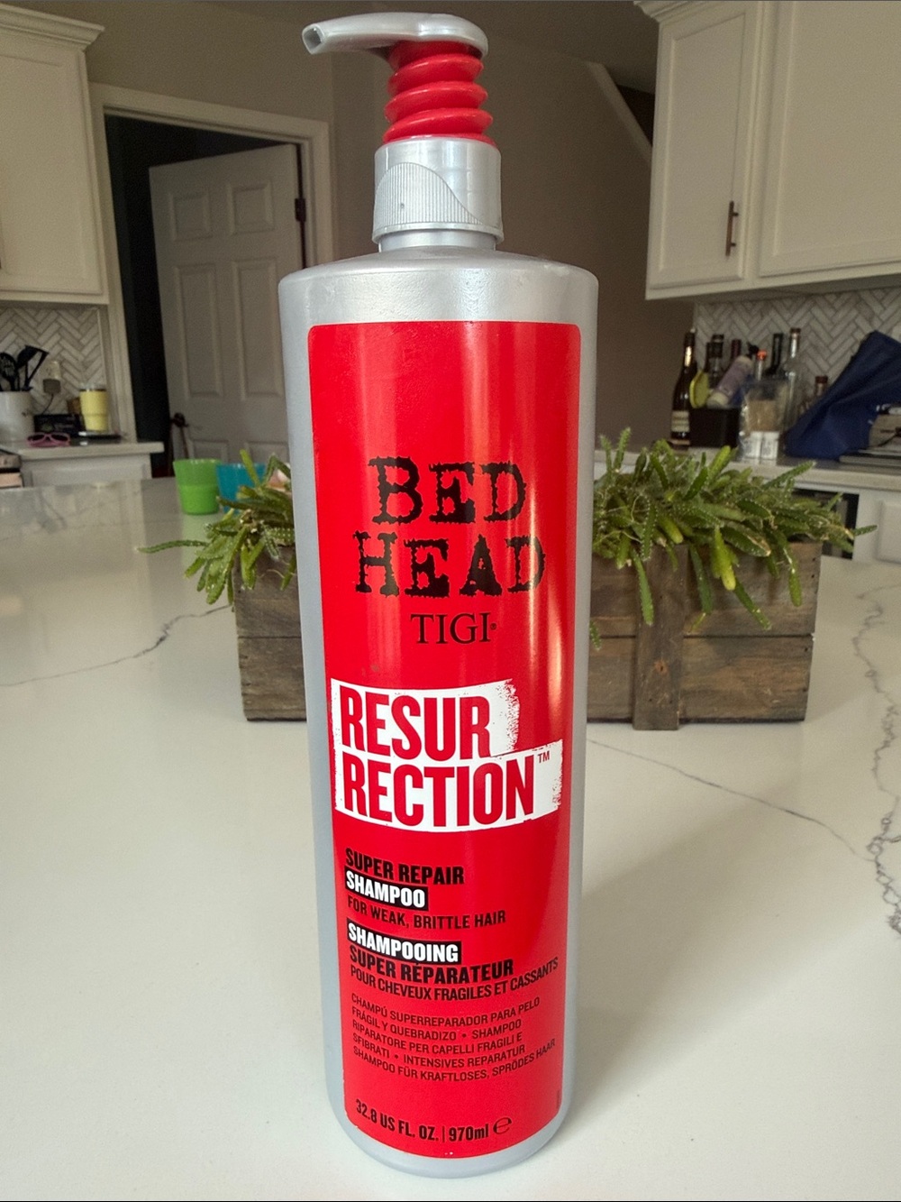 Bed Head Resurrection Super Repair Shampoo - 32.8 fl oz Pump Bottle